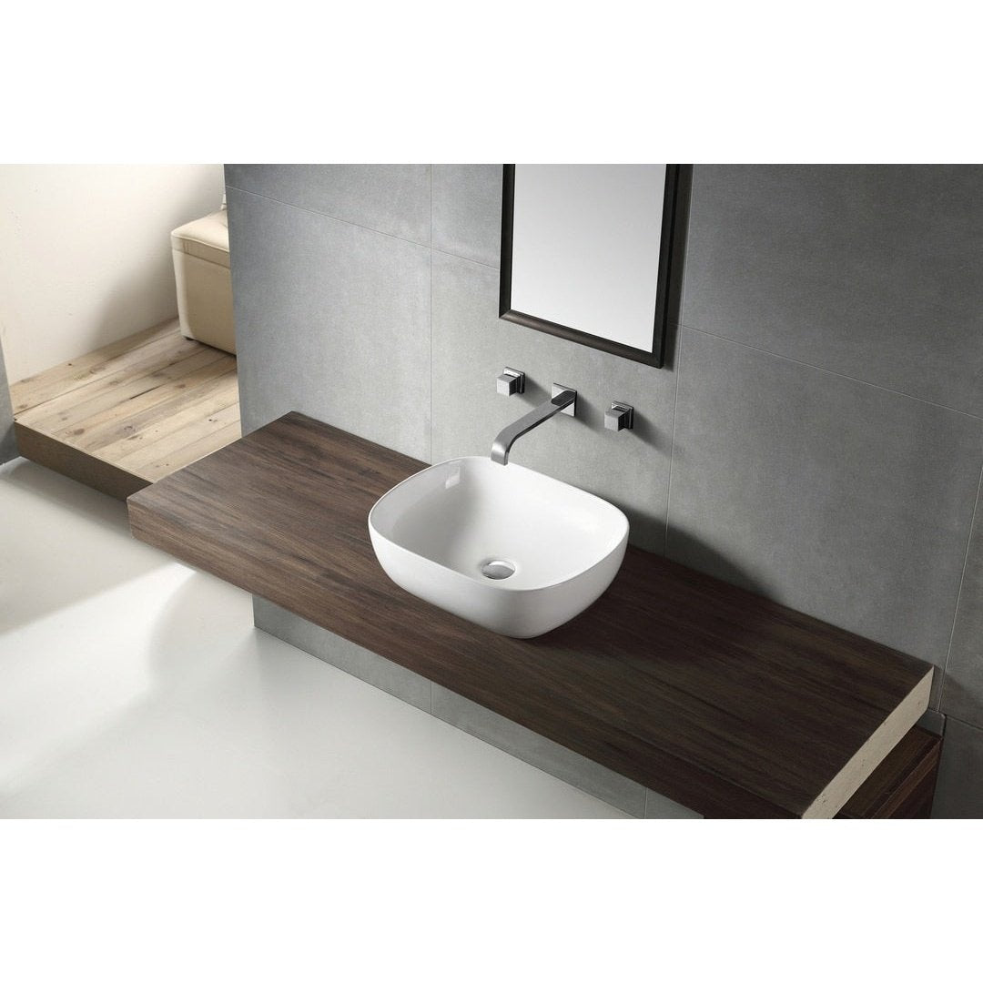 ROMEO-II Above Counter Basin WB 2142 - Blue Bathware