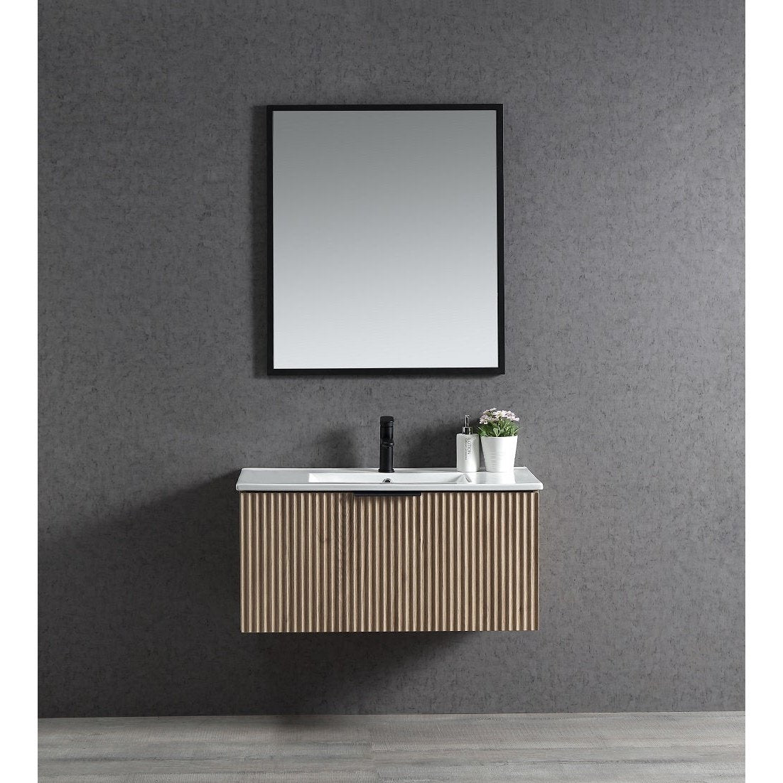 VIVO Wall Hung Vanity - Blue Bathware