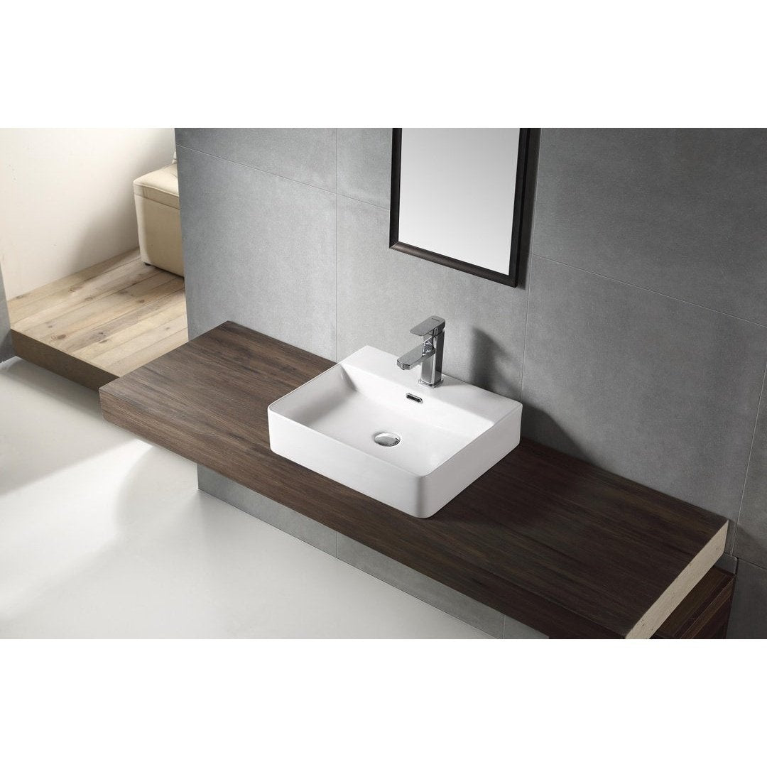 BRAVO 500 Above Counter Basin WB 6042S - Blue Bathware