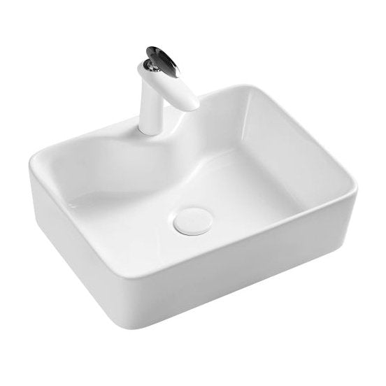 BRONTE Above Counter Basin WB 4131 - Blue Bathware