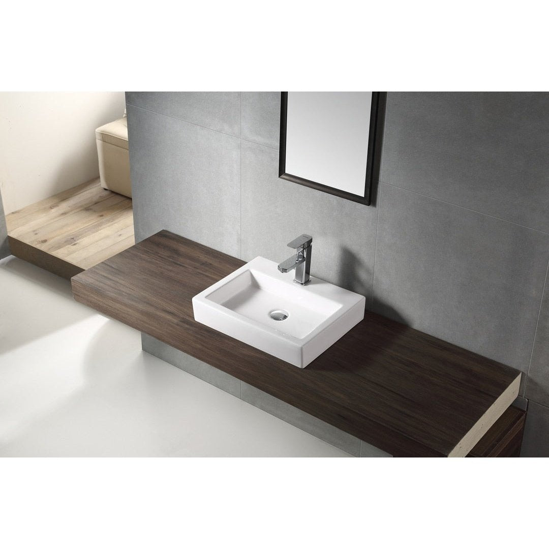 LUCCI Above Counter Basin WB 4838 - Blue Bathware