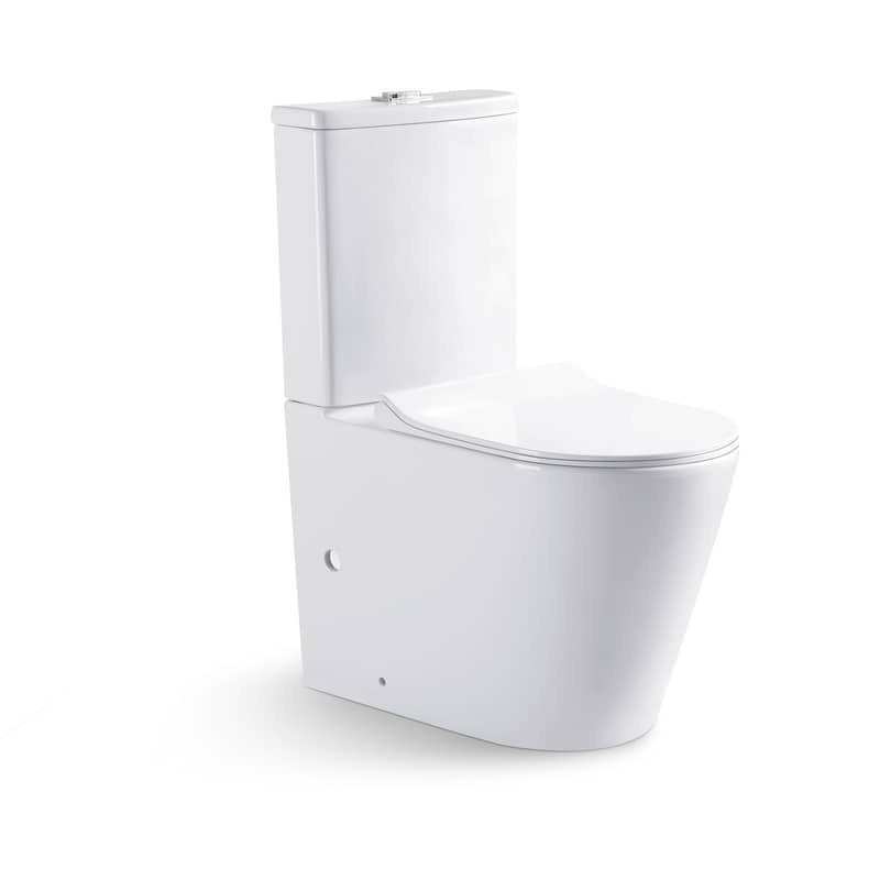 EXON Toilet Suite - Blue Bathware