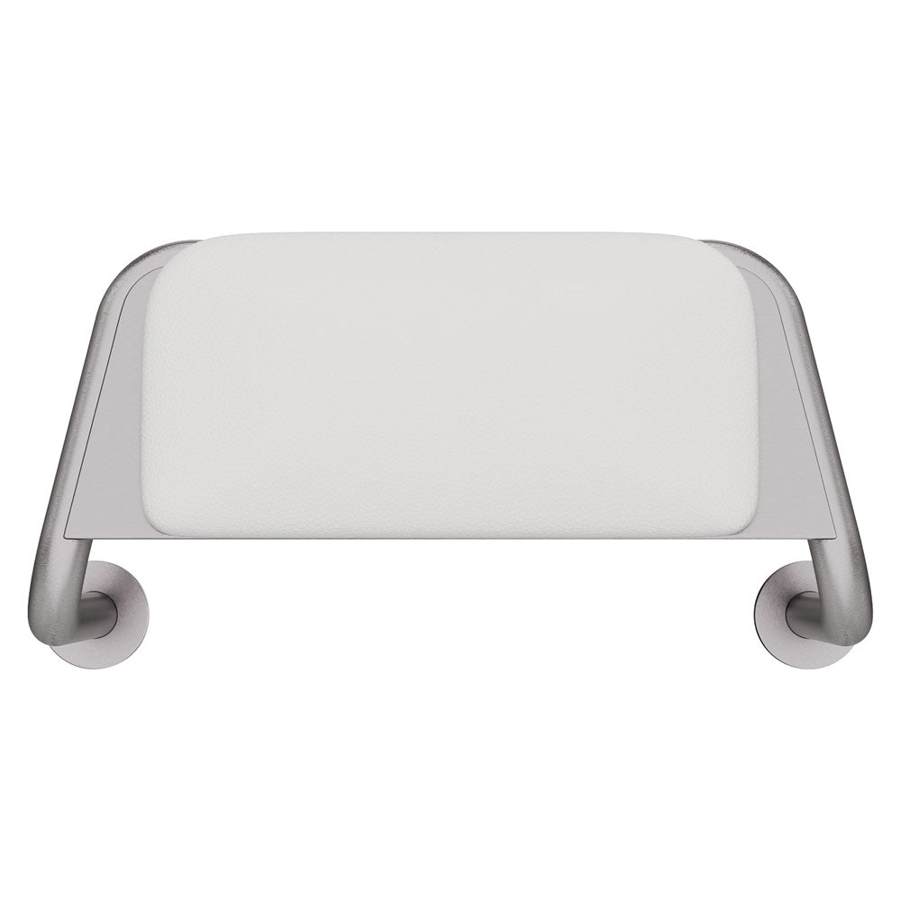 Care Back Rest with Cushion Plate, Stainless Steel