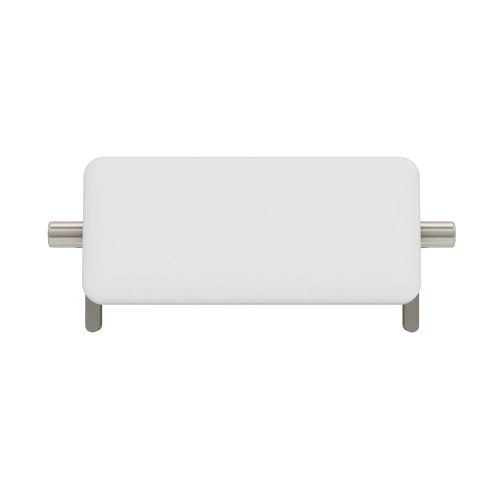 Care Back Rest, Brushed Nickel