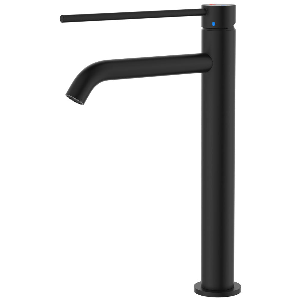 Kaya Care Tall Basin Mixer - Matte Black