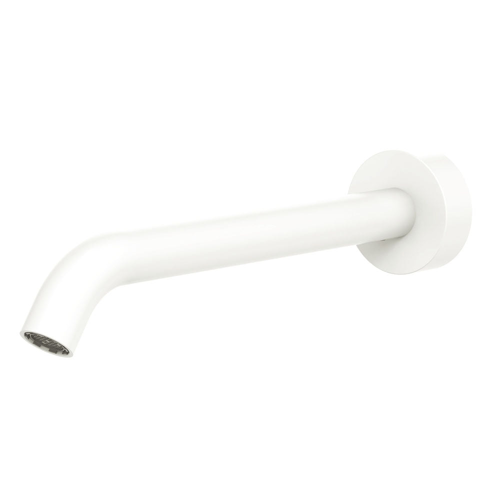 Kaya Wall Basin/Bath Outlet, 220mm - Matte White