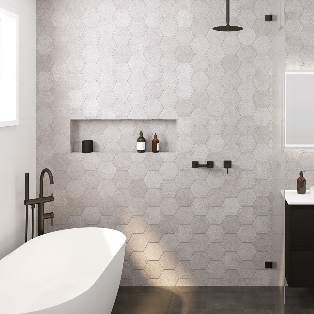 Sansa Wall Mixer, Square Plate