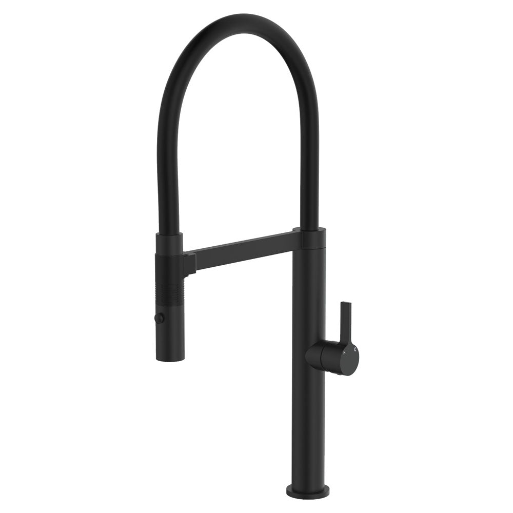 Sansa Pull Down Sink Mixer - Matte Black