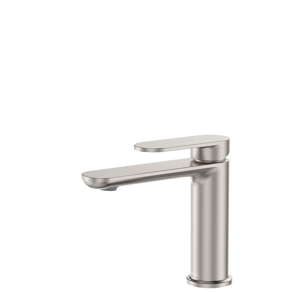 Empire Slim Cold Start Basin Mixer - Brushed Nickel