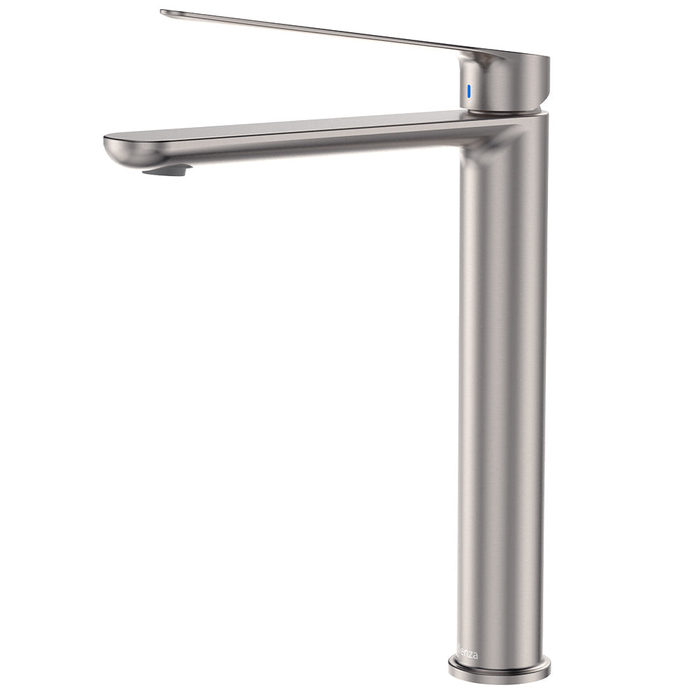 Empire Care Tall Basin Mixer - Brushed Nickel