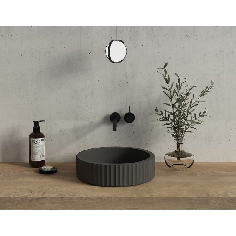 PIAZA Above Counter Basin WB 4011 - Blue Bathware