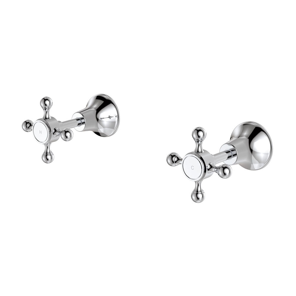 Lillian Wall Top Assemblies - Chrome