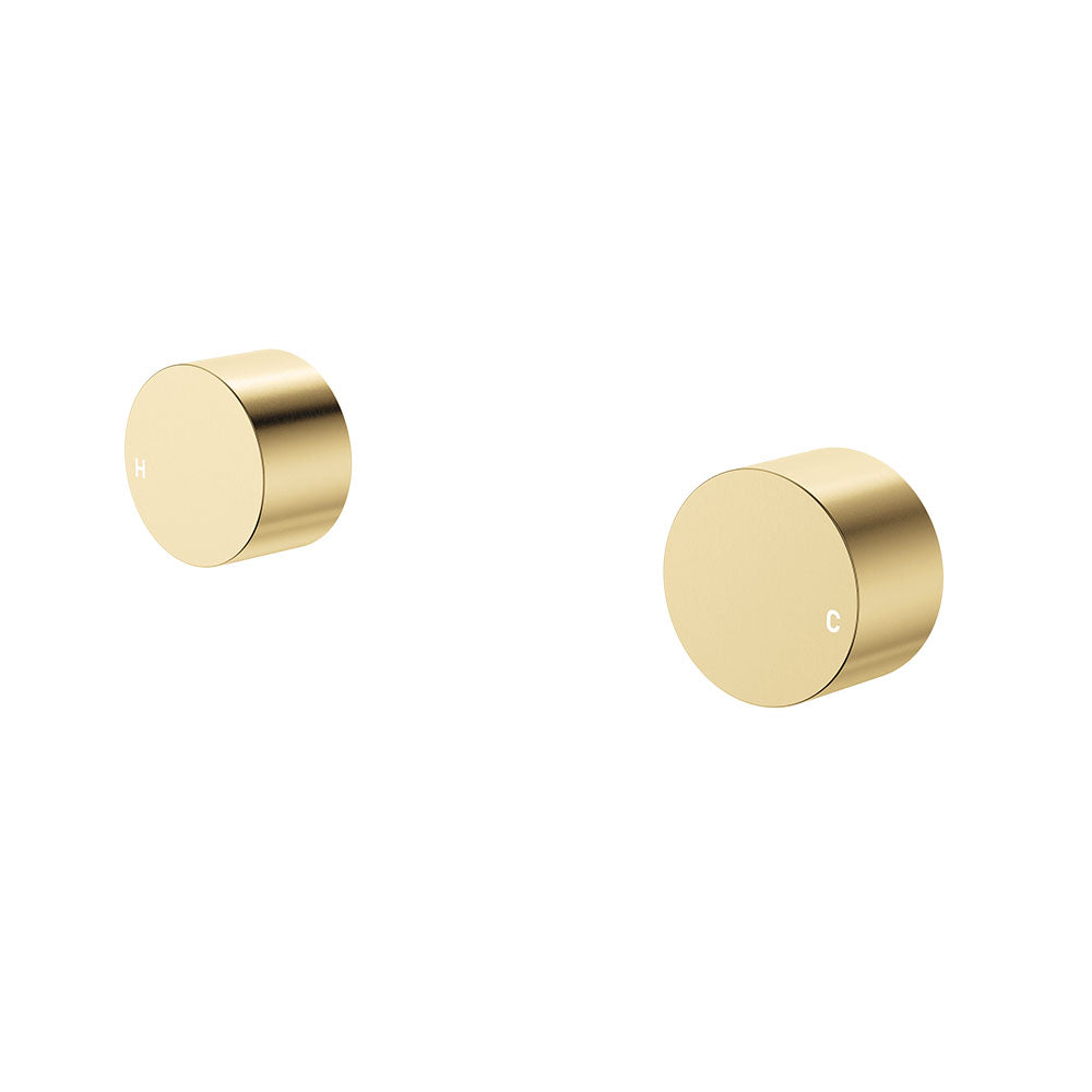 Kaya Round Wall Taps - Urban Brass