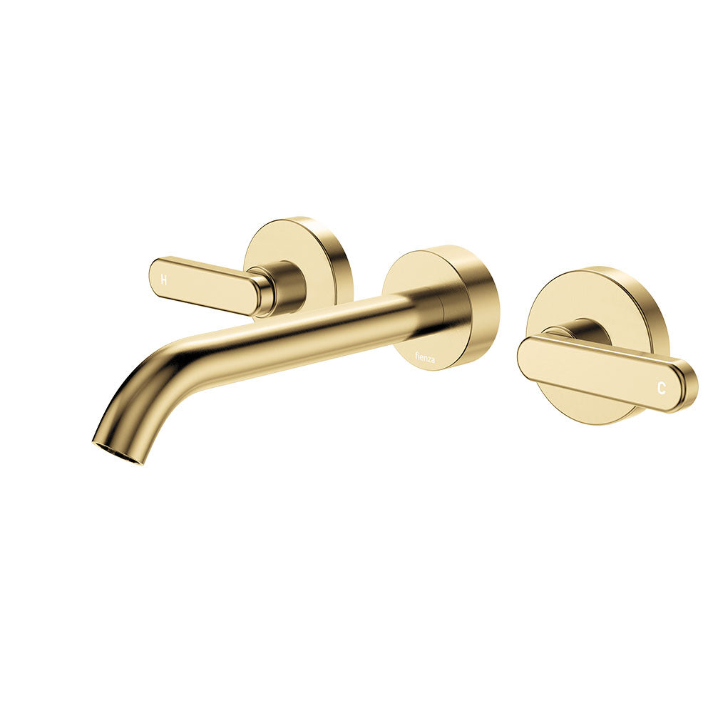 Kaya Wall Set, Lever Taps, 180mm - Urban Brass