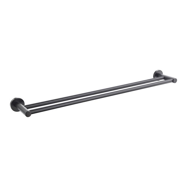 TIARA 750mm Double Towel Rail - Blue Bathware