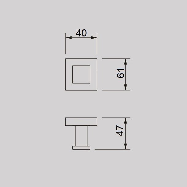 QUBI Single Hook - Blue Bathware