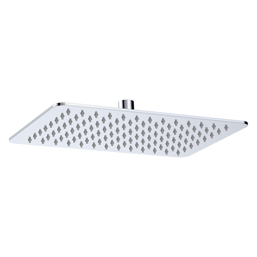 Koko Rectangular Shower Head - Chrome