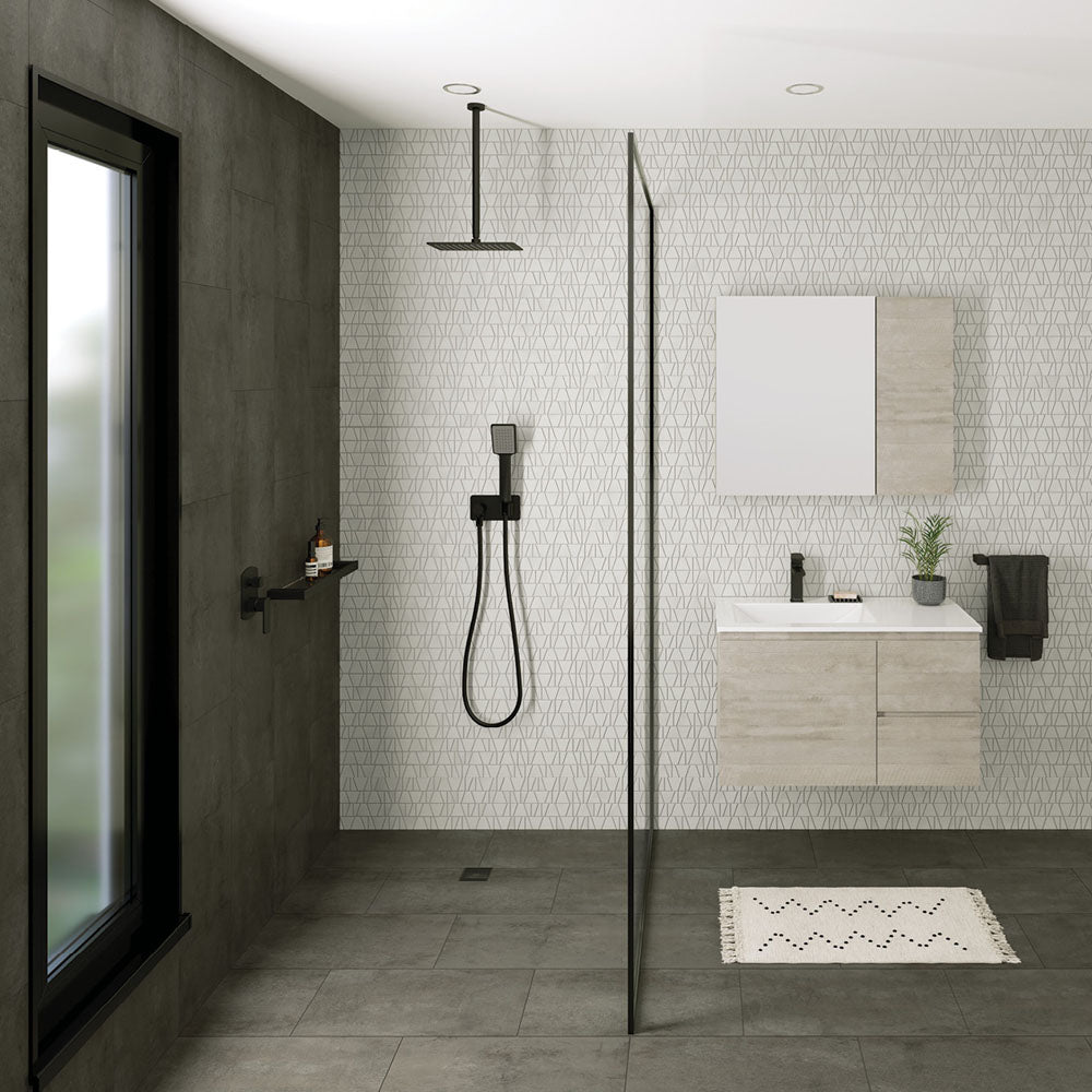 Round Shower Dropper, 300mm