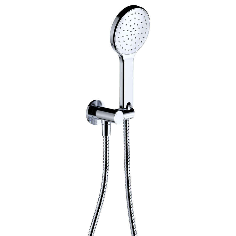 Kaya Hand Shower, Round Plate - Chrome