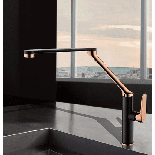 EXON7 Sink Mixer - Blue Bathware