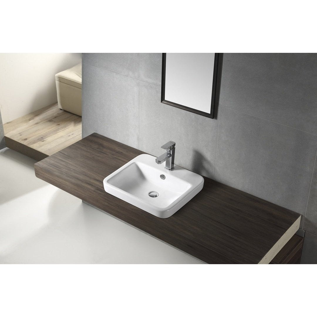 COCO Half Insert Basin WB 5144 - Blue Bathware