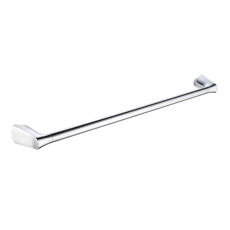 EXON 600mm Single Towel Rail - Blue Bathware