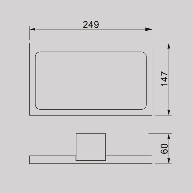 ACQUA Towel Ring - Blue Bathware
