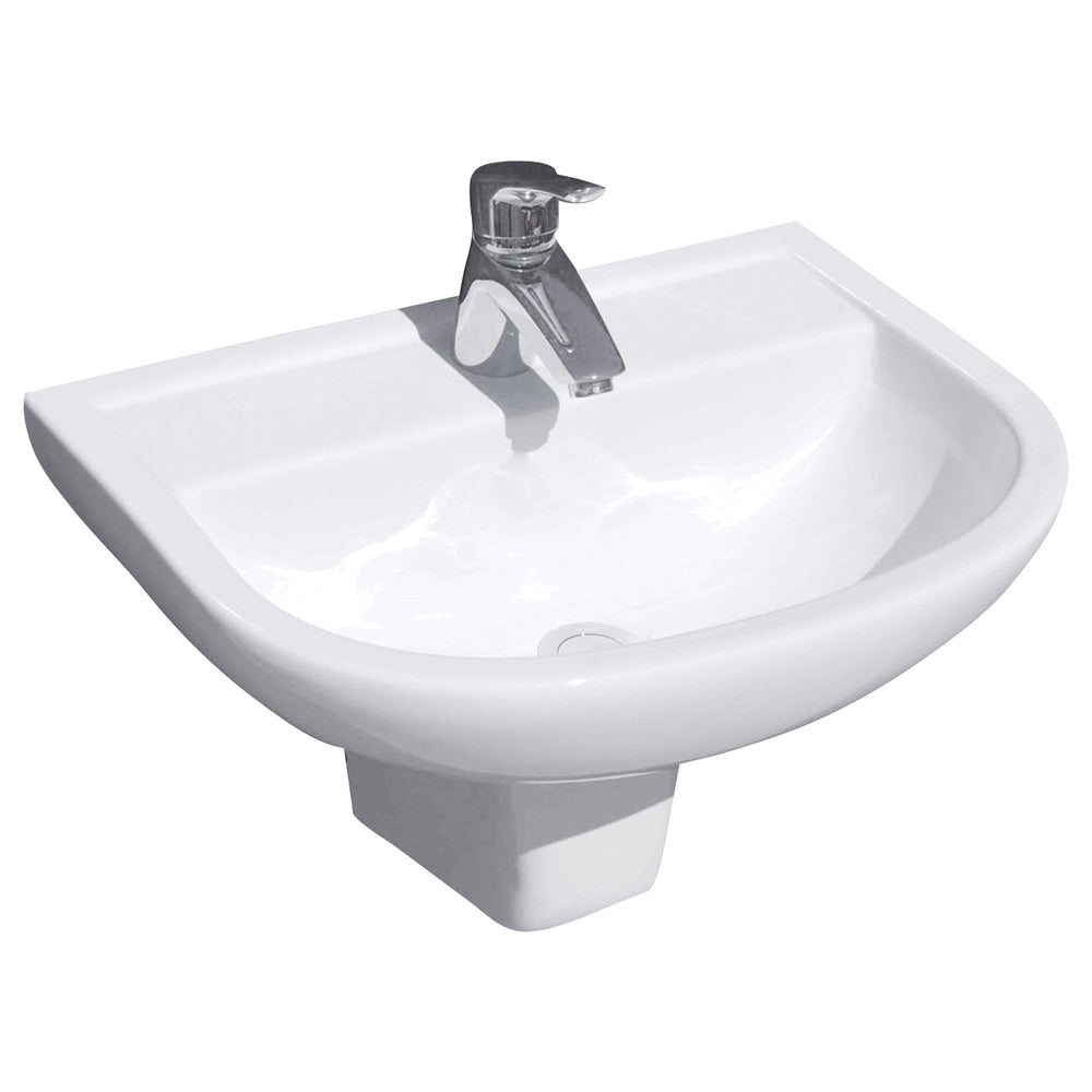 RAK X500 Wall Basin With Integral Shroud