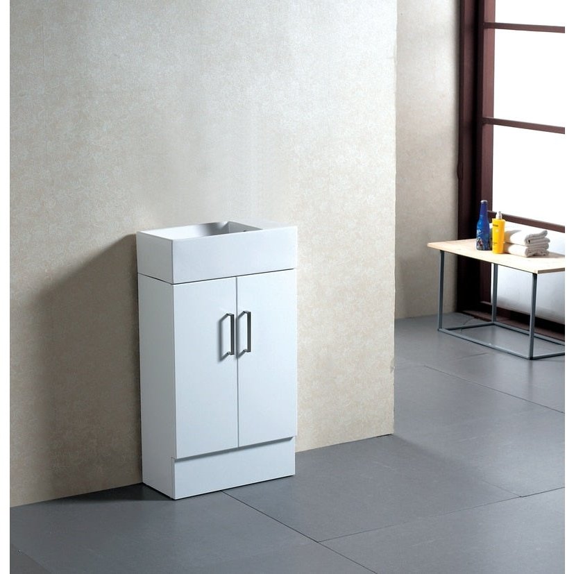 TINY Vanity - Blue Bathware