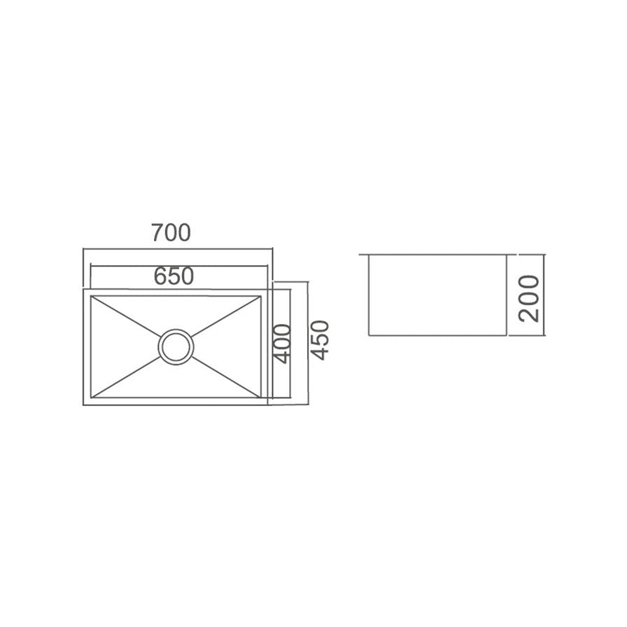 SS 7045GB - Blue Bathware