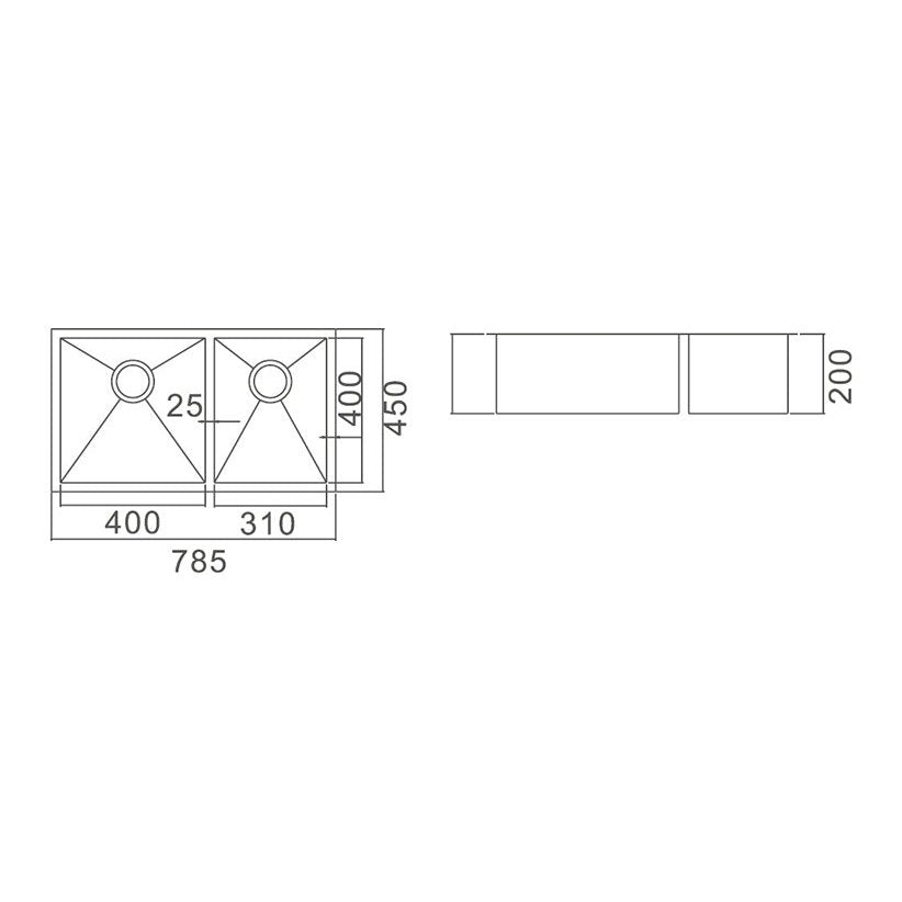 SS 4031A - Blue Bathware