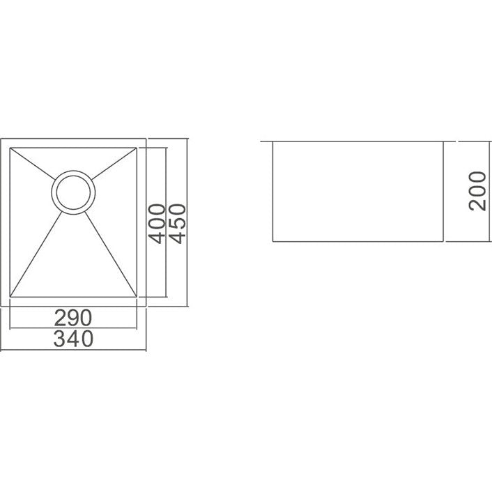 SS 3945A - Blue Bathware