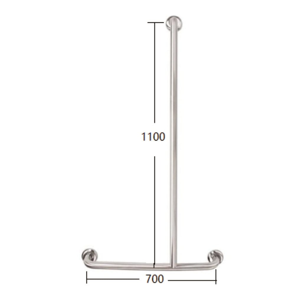 MOBI CARE T Shape Shower Rail LH & RH (TP G19L & TP G19R)