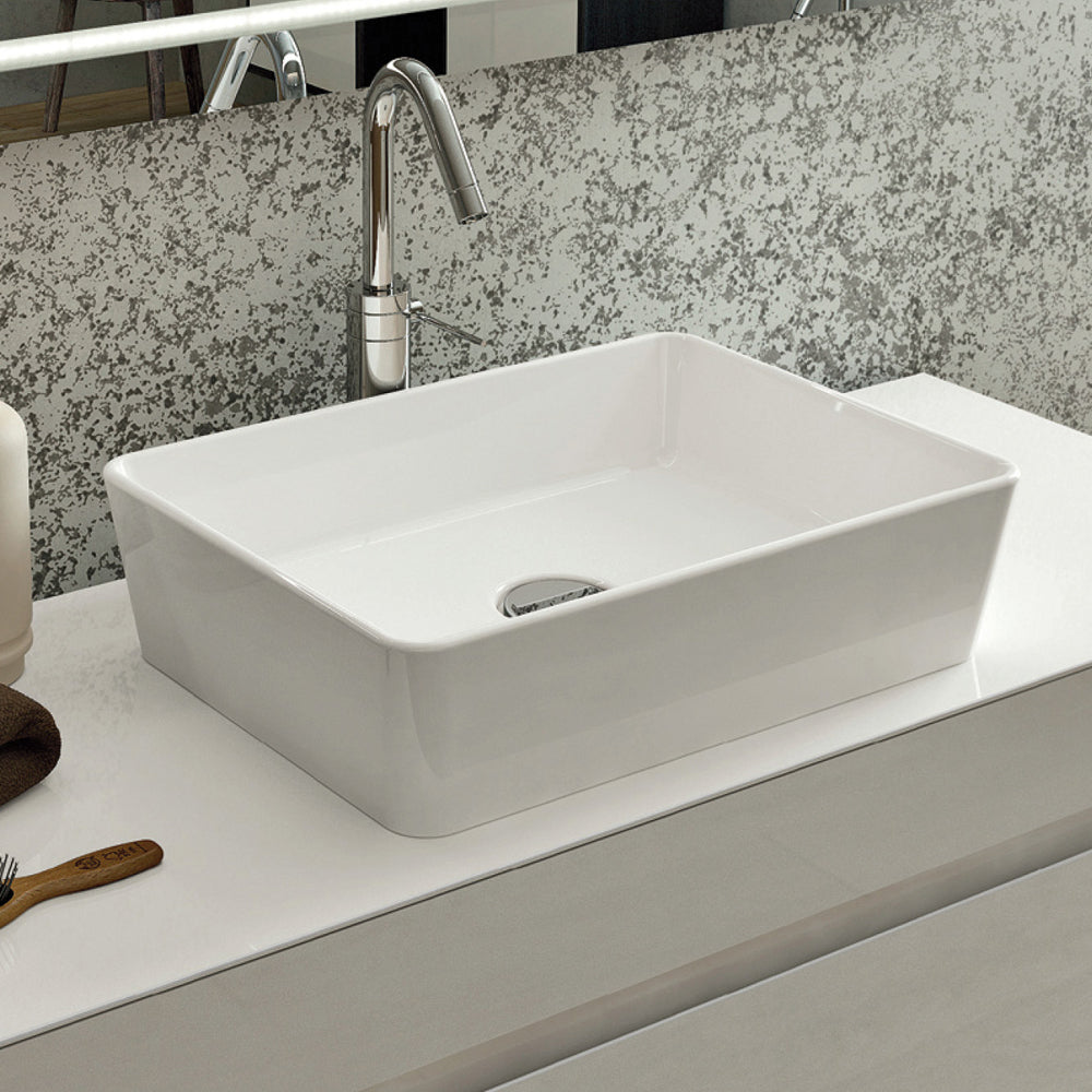 Fienza RAK Feeling Rectangular Above Counter Basin