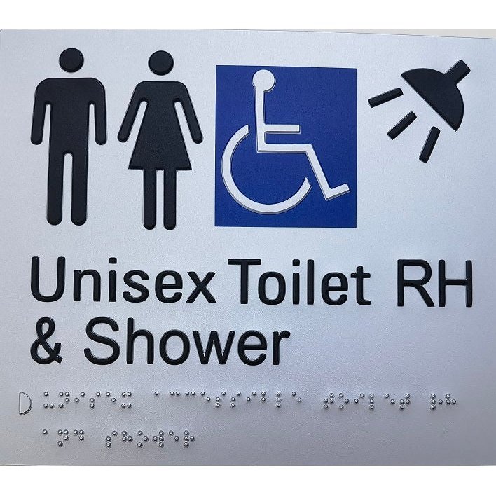 TP SIGN-UNSW RH - Blue Bathware