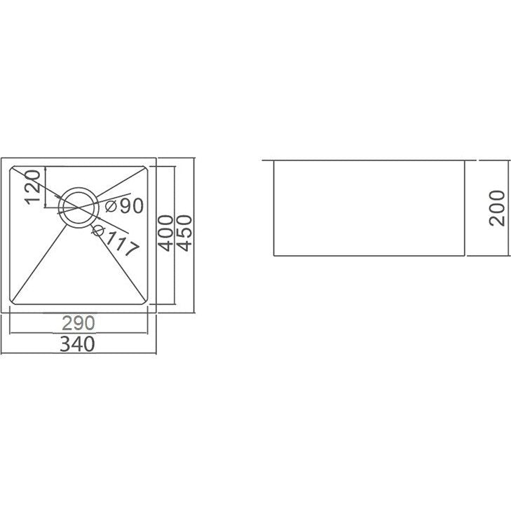 SS 3445A - Blue Bathware