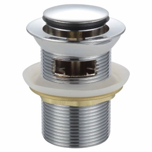 40mm Pop Up Waste with Overflow - Blue Bathware