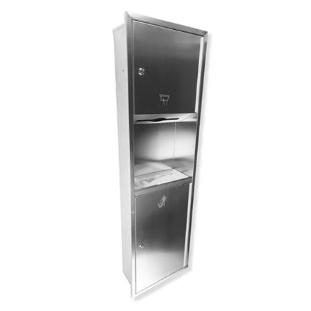 MOBI Paper Towel Dispenser with Waste Receptacle (TP HTB02)