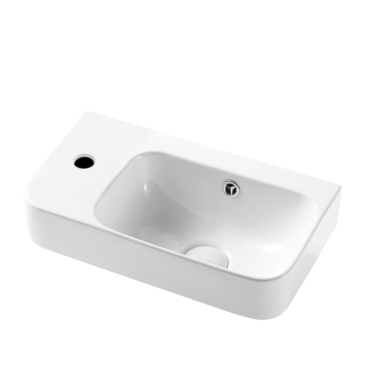 MILAN Wall Hung Basin WB 4526W - Blue Bathware