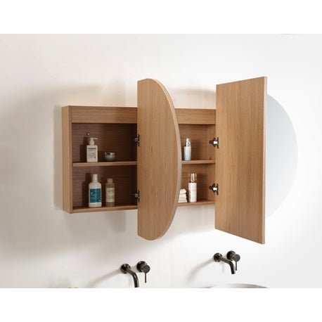 MILAN Mirror Cabinet - Blue Bathware