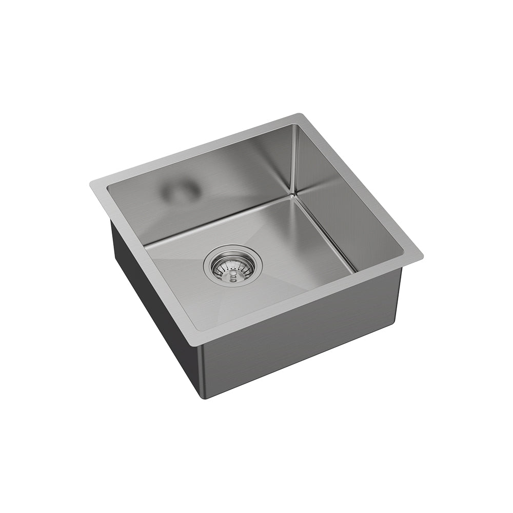 Hana 32L Single Kitchen Sink Kit, Stainless Steel