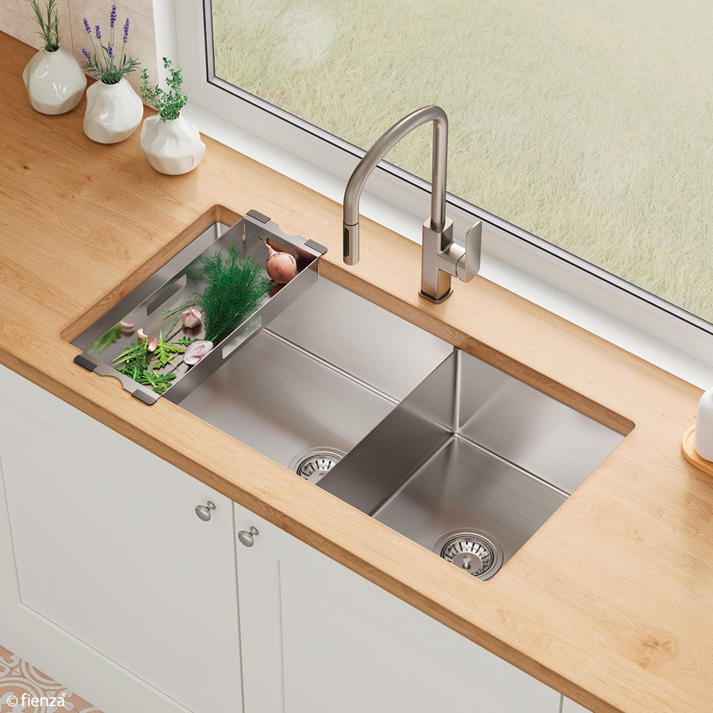 Hana 40L/27L Double Kitchen Sink Kit