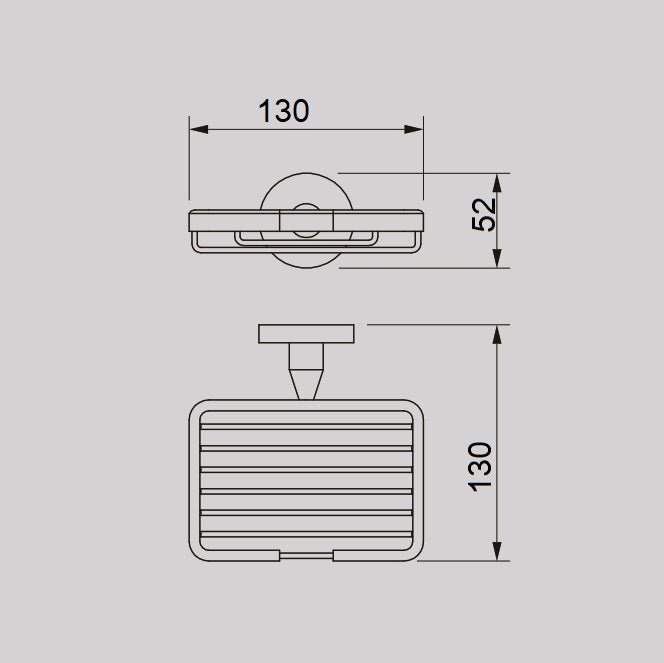 JESS Soap Dish - Blue Bathware