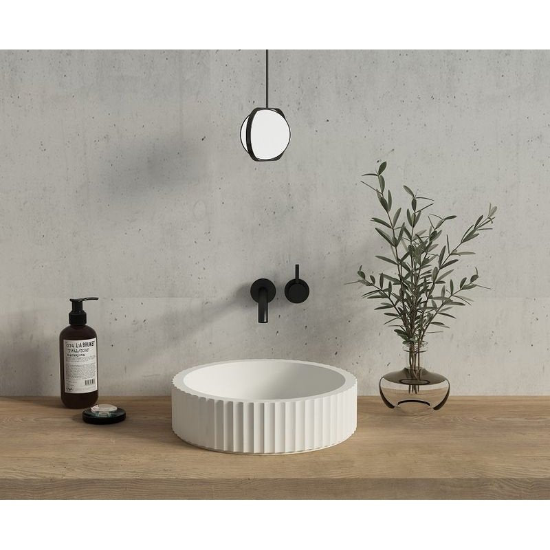 PIAZA Above Counter Basin WB 4011 - Blue Bathware