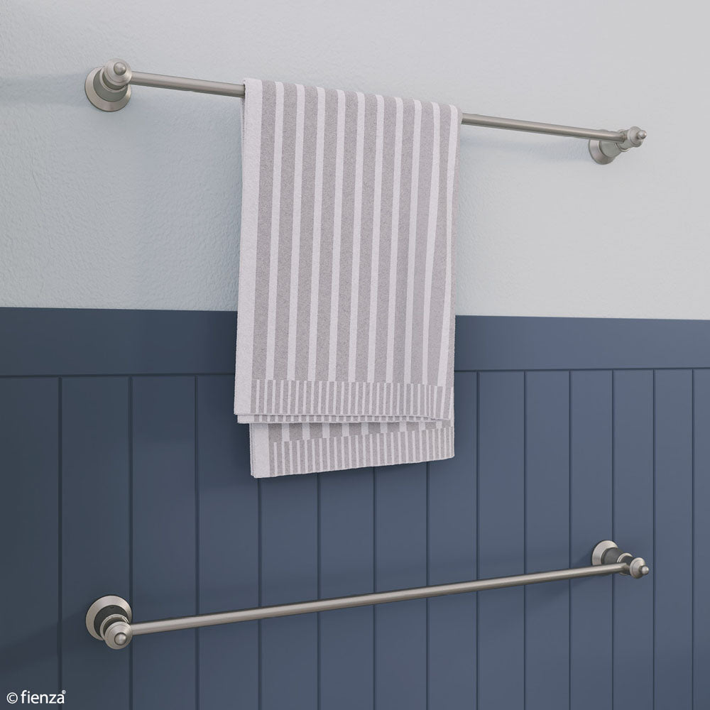 Lillian Towel Rail, Brushed Nickel