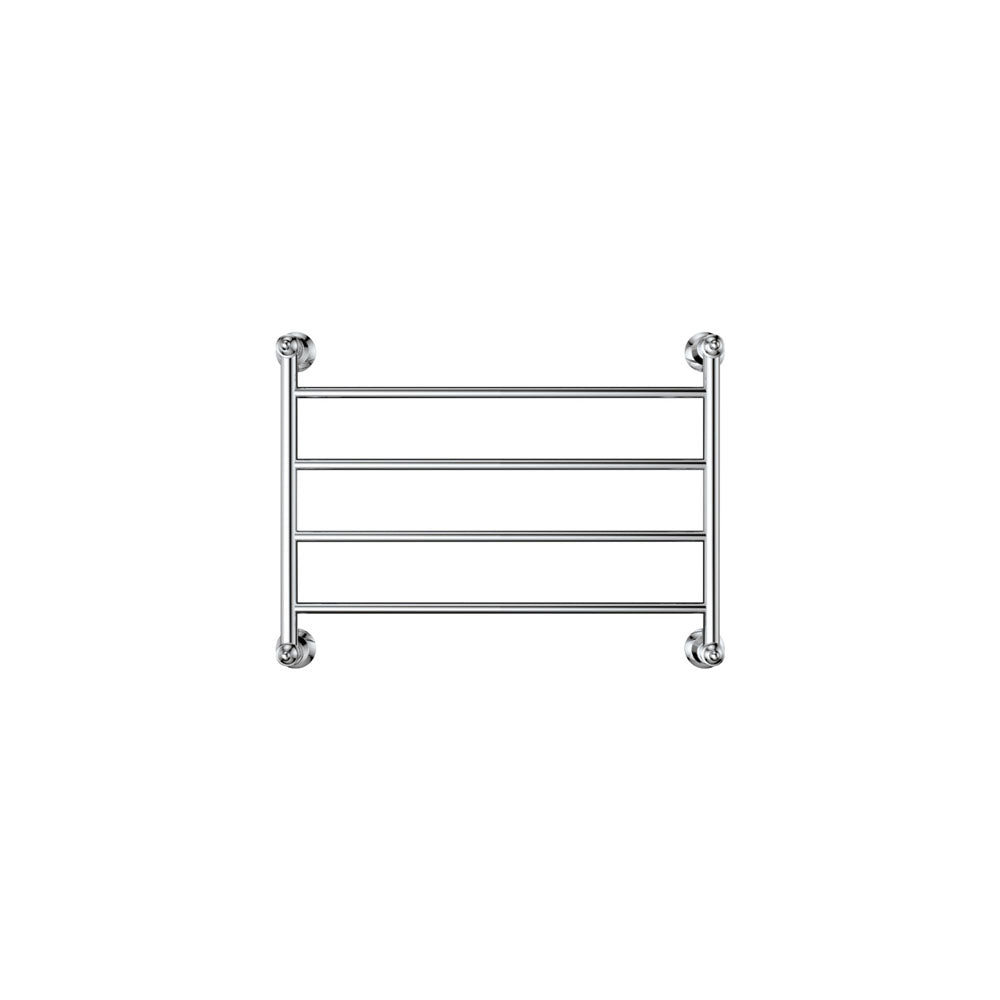 Lillian Heated Towel Rail, 600 x 450mm, Chrome