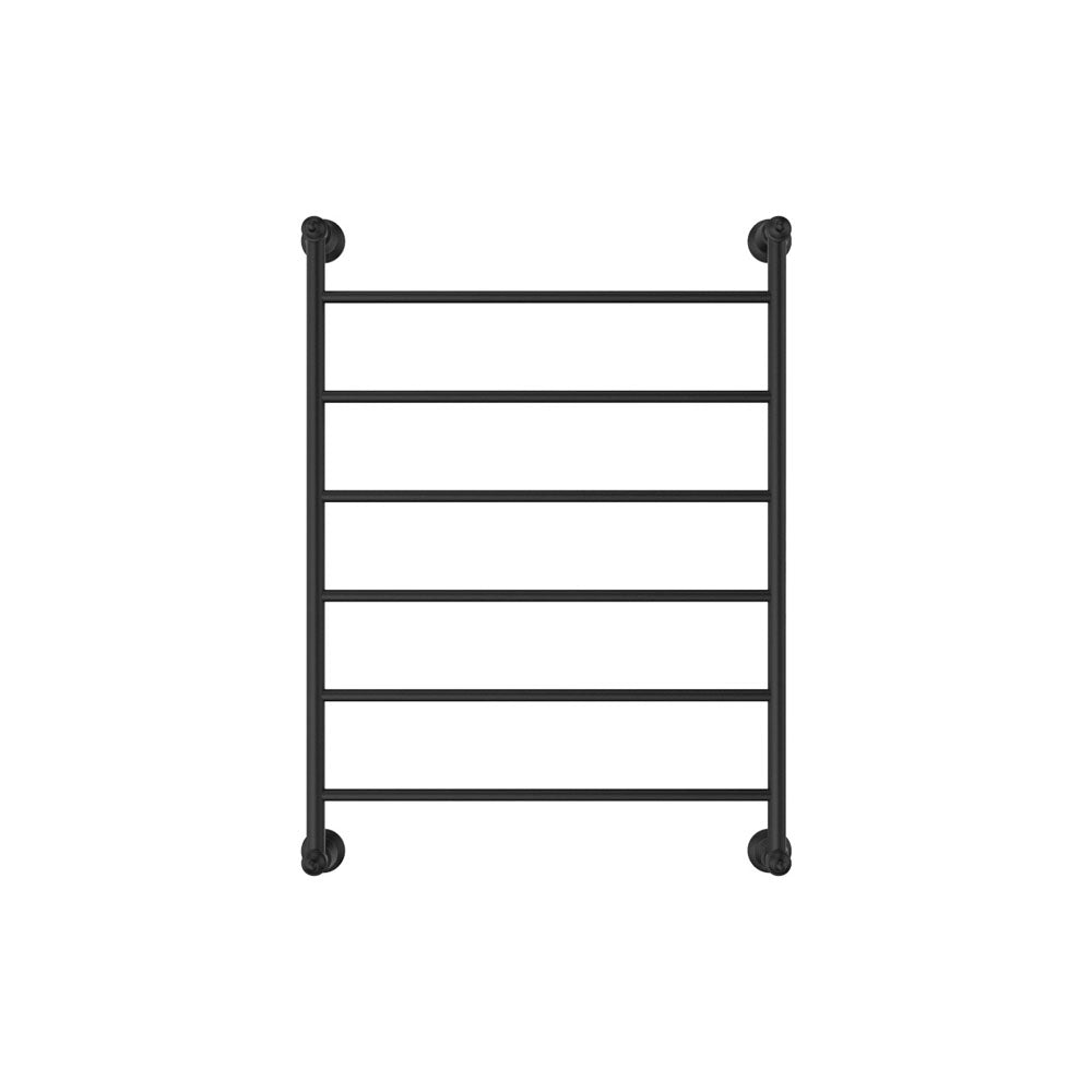 Lillian Heated Towel Rail, 600 x 800mm, Matte Black