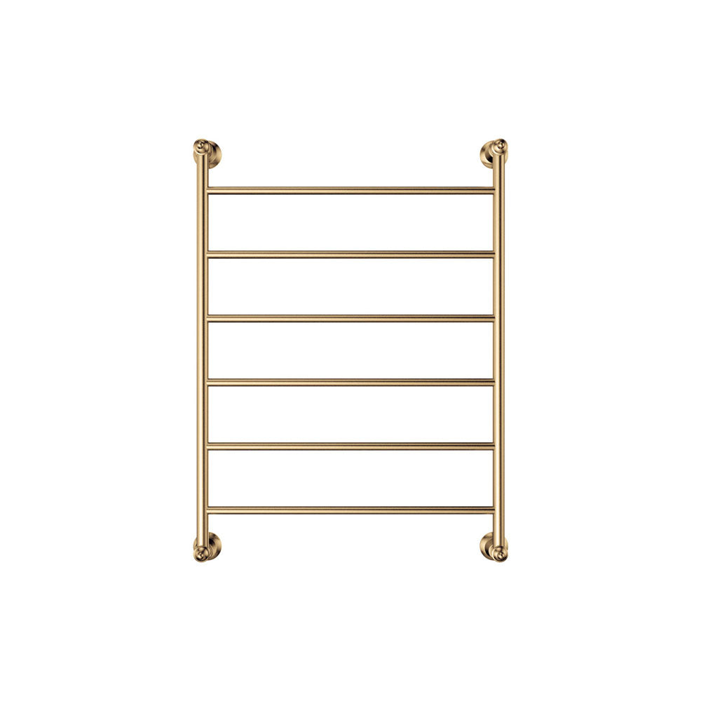 Lillian Heated Towel Rail, 600 x 800mm, Urban Brass