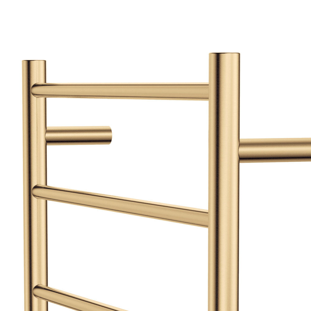 Isabella Heated Towel Rail, 600 x 1200mm, Urban Brass