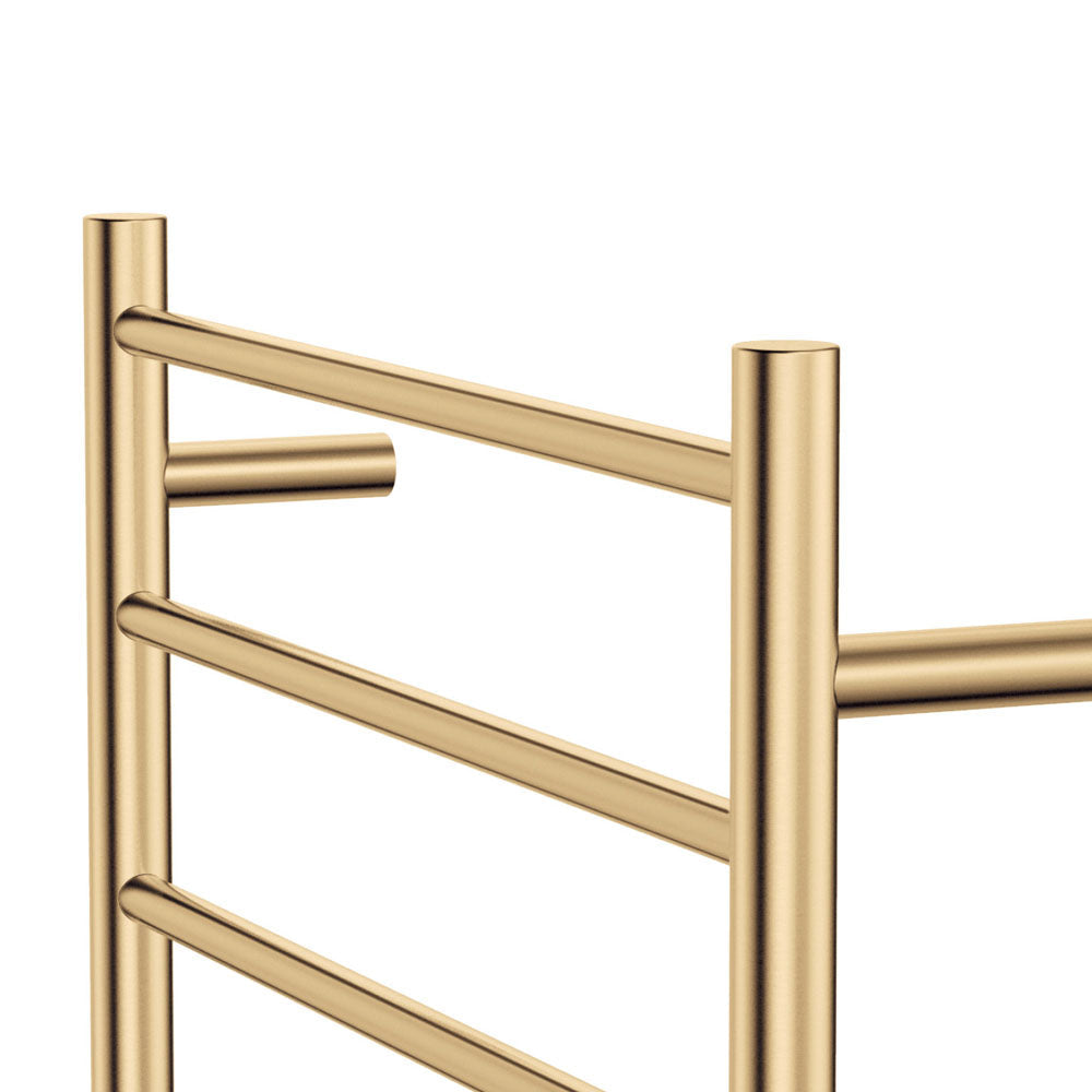 Isabella Heated Towel Rail, 600 x 800mm, Urban Brass